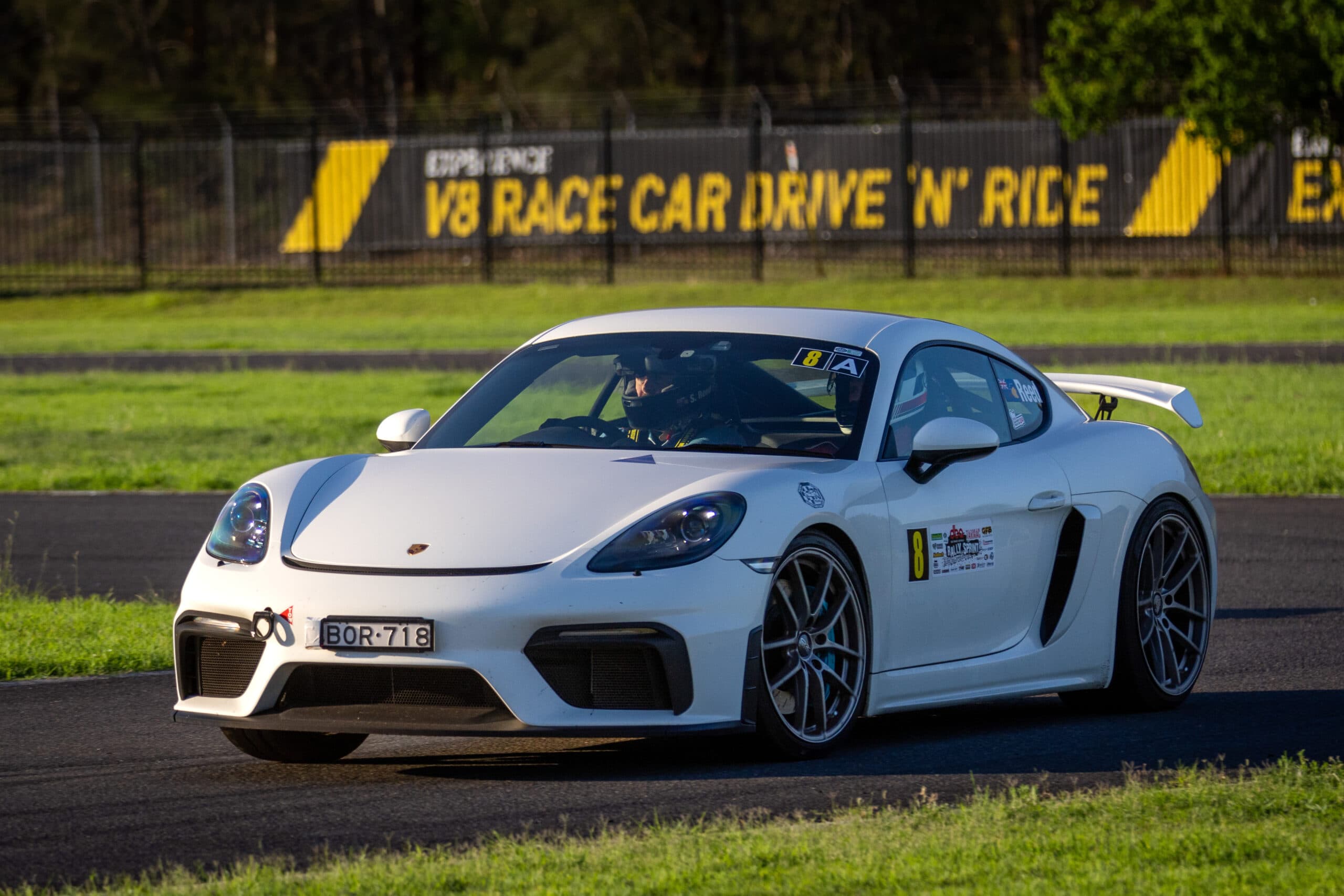 Steve Reed / Michael Mason — 2021 Porsche Cayman (2WD Open) at the DBA Tarmac Rallysprint